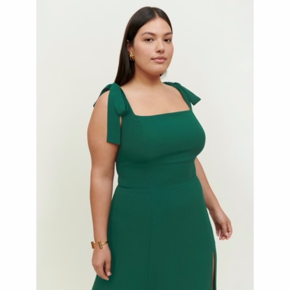 NEW Reformation Twilight Dress Emerald 20 Plus Size - Picture 17 of 17